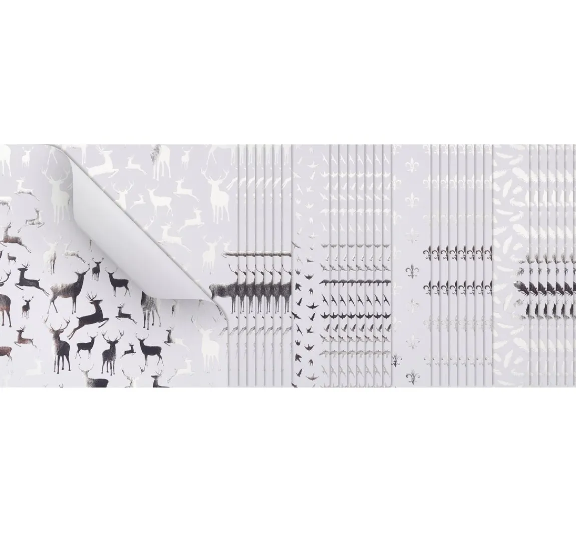 Discount Gebrüder Bertels Faltpapier "Silver X-Mas"