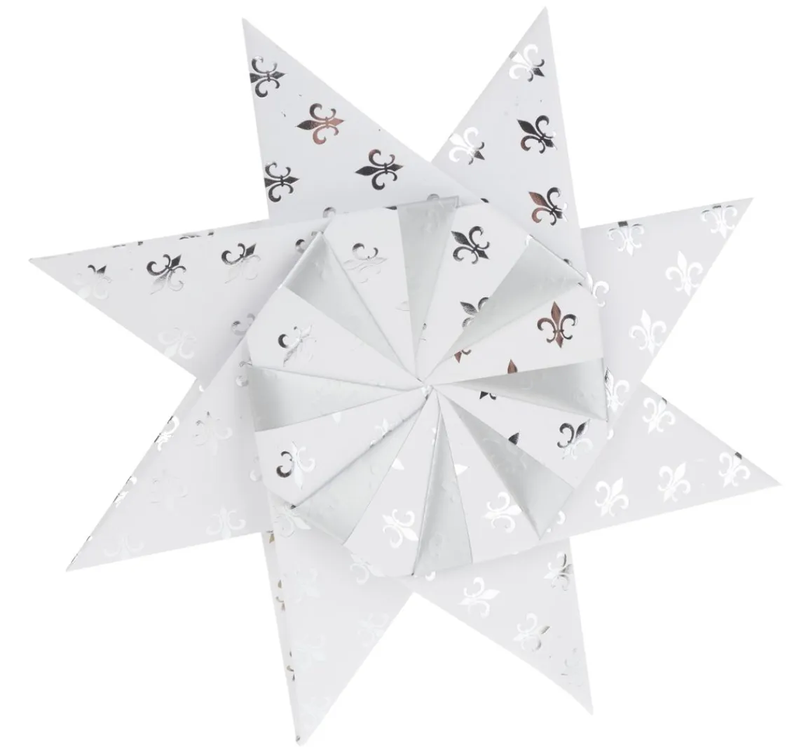 Discount Gebrüder Bertels Faltpapier "Silver X-Mas"