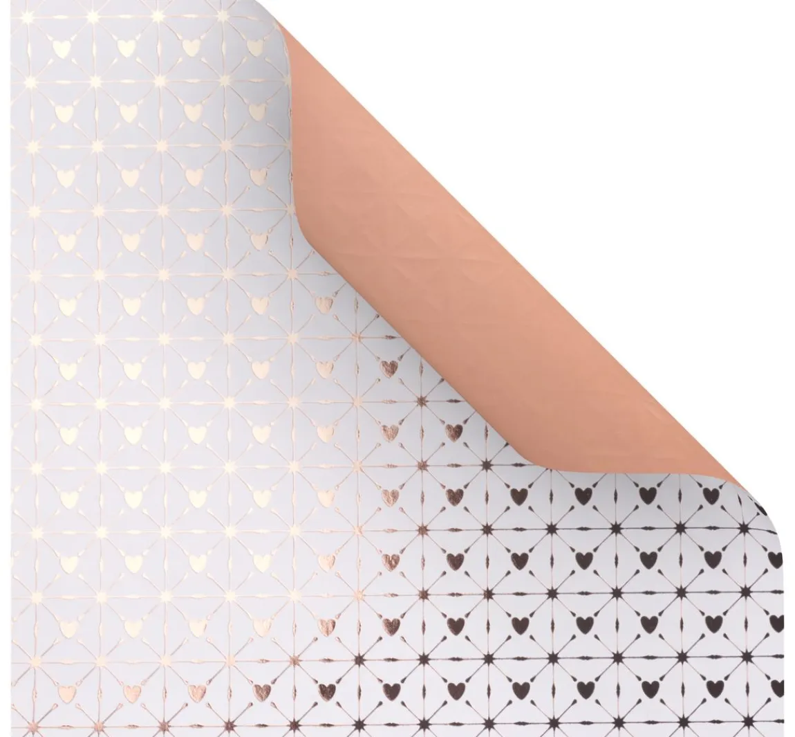 Online Gebrüder Bertels Faltpapier "X-Mas Roségold"