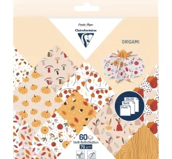 Sale Clairefontaine Faltpapier-Sortiment "Herbst"