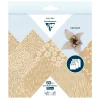 Best Clairefontaine Faltpapier-Sortiment "Kraftpapier Floral"