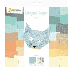 Discount My Mandarine Faltpapier-Sortiment "Tiere"