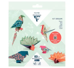 Outlet Clairefontaine Faltpapier-Sortiment "Vögel"