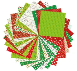 Outlet My Mandarine Faltpapier-Sortiment "Weihnachten"