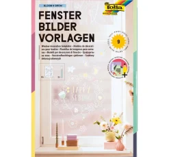 Outlet folia Fensterbilder Vorlagen "Bloom & Grow"