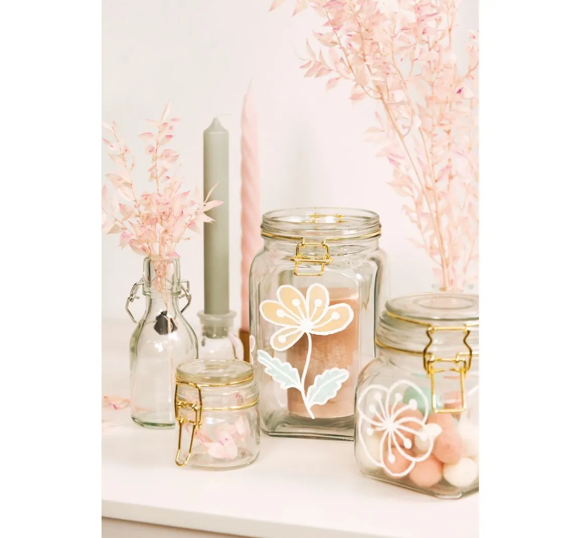 Outlet folia Fensterbilder Vorlagen "Bloom & Grow"