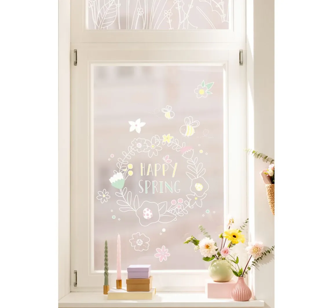 Outlet folia Fensterbilder Vorlagen "Bloom & Grow"
