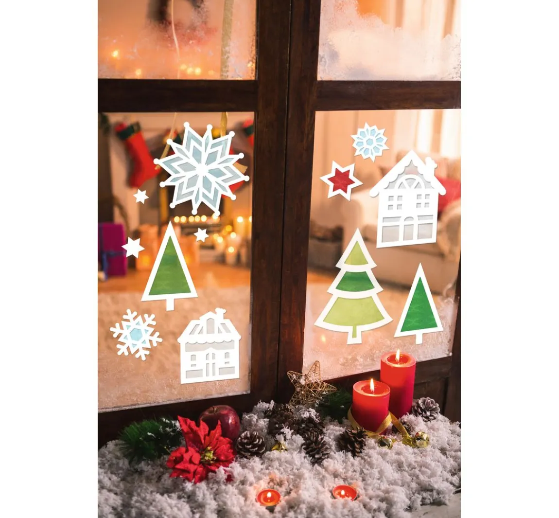 Clearance URSUS Fensterbilder "Winterzeit"