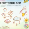 folia Fensterbilder-Bastelset "Magic"