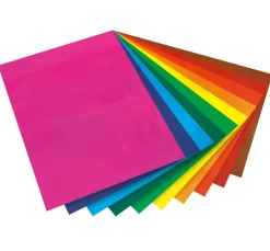 Sale folia Fensterfolie, 10 Farben sortiert