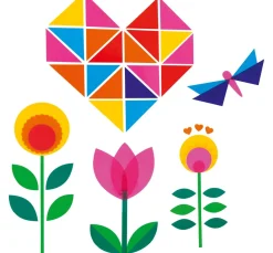 Sale folia Fensterfolie, 10 Farben sortiert