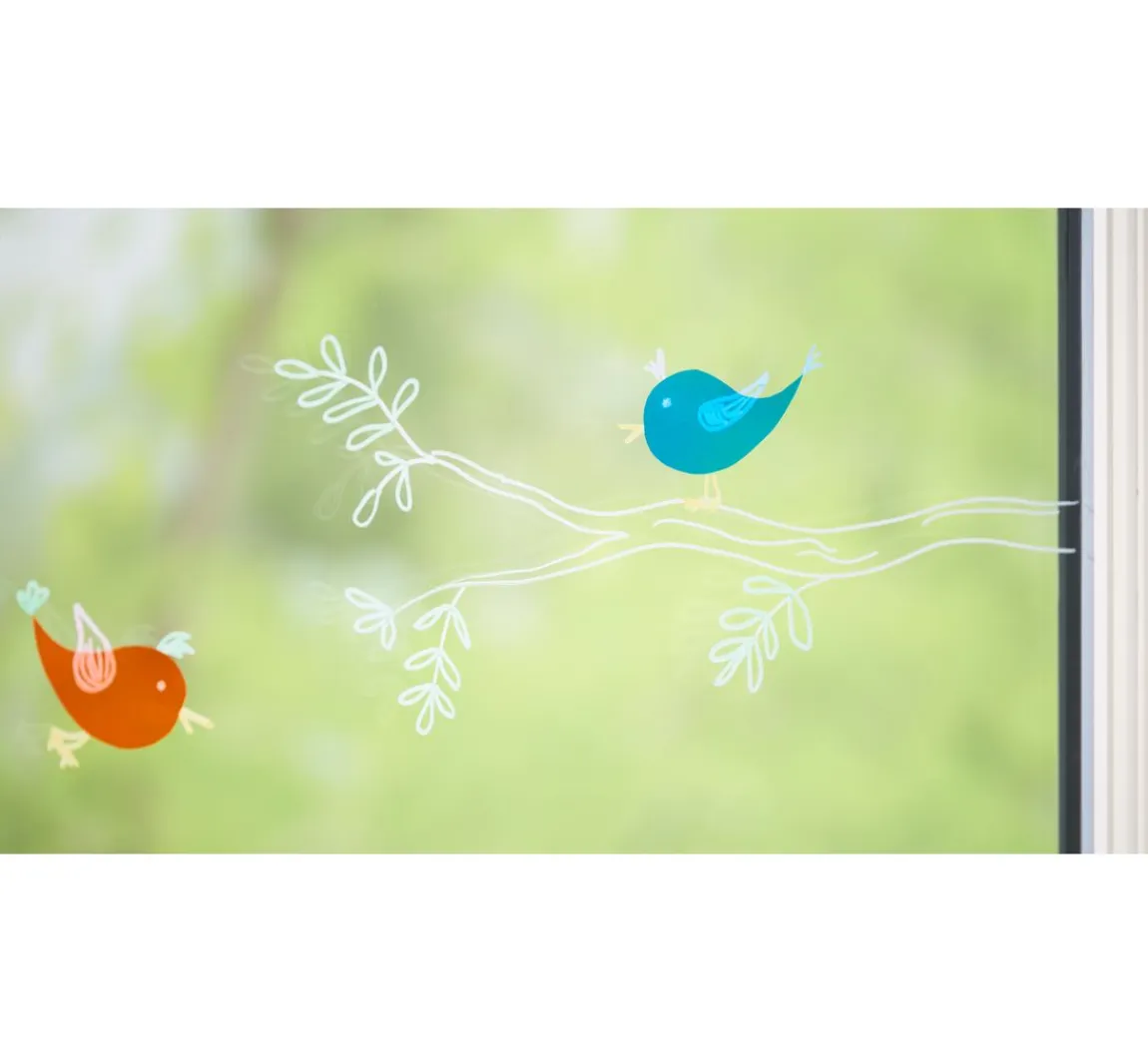 Sale folia Fensterfolie, 10 Farben sortiert