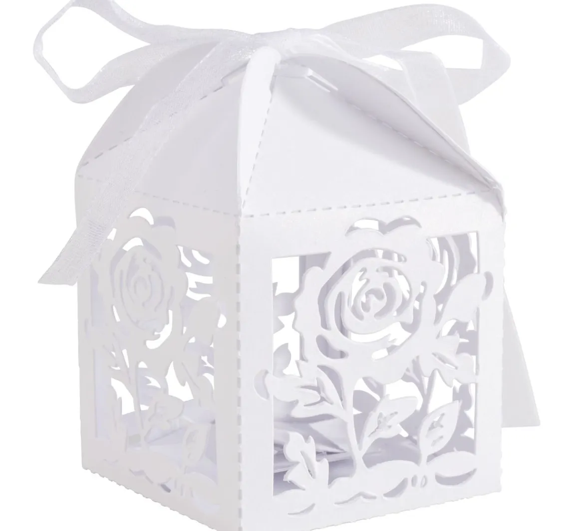 Discount UIT Filigrane Faltboxen "Rosen"