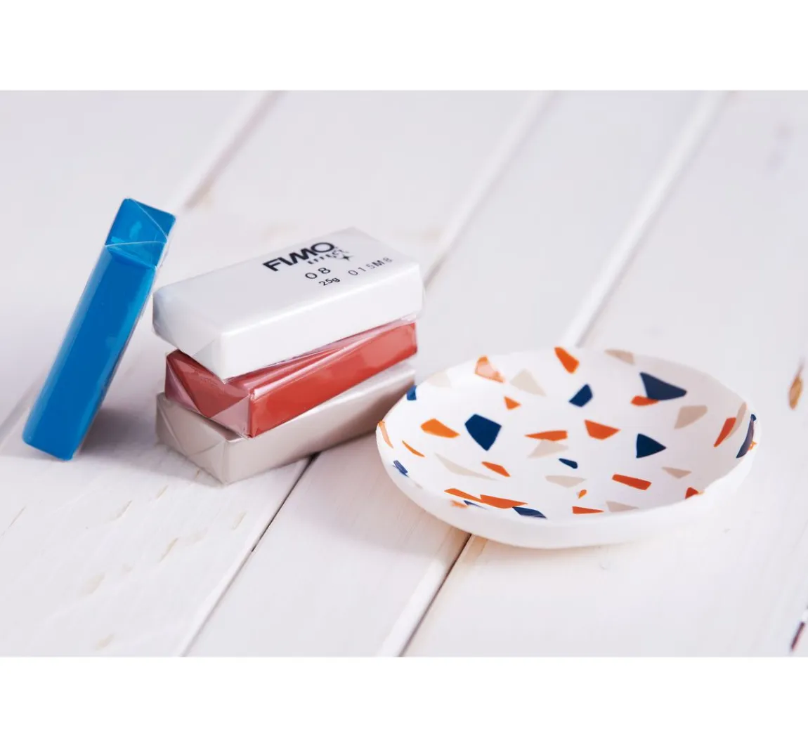 Discount FIMO soft Materialpackung "Pastel Colours" 12 Halbblöcke, 300 g