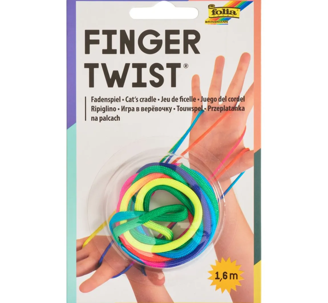 Outlet folia Finger Twist, Regenbogen