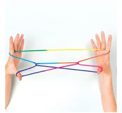 Outlet folia Finger Twist, Regenbogen