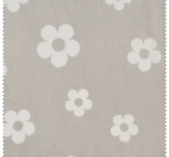 Clearance VBS Marktplatz Fleece-Stoff "Blumen"