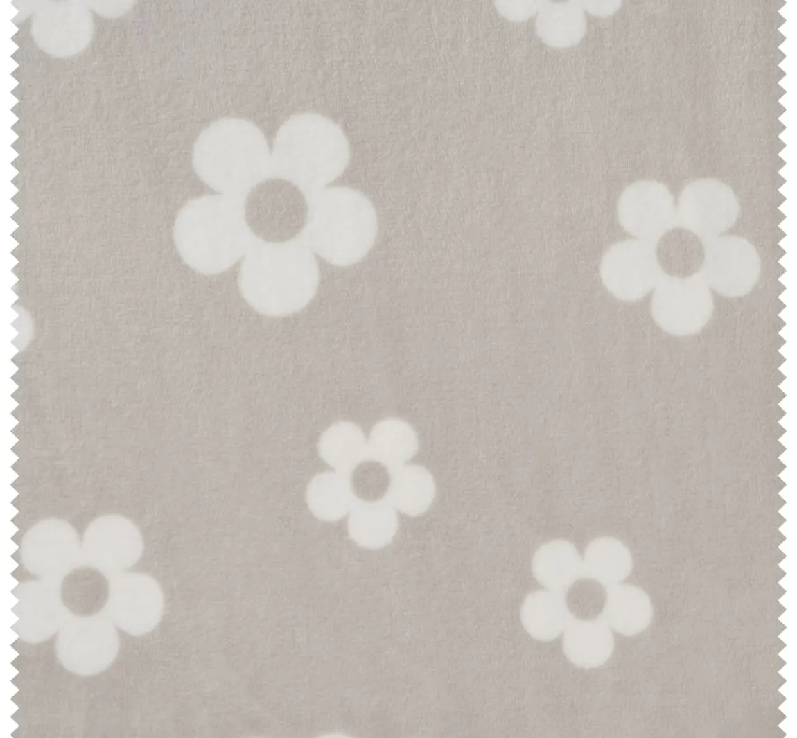 Clearance VBS Marktplatz Fleece-Stoff "Blumen"