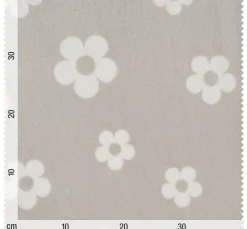 Clearance VBS Marktplatz Fleece-Stoff "Blumen"