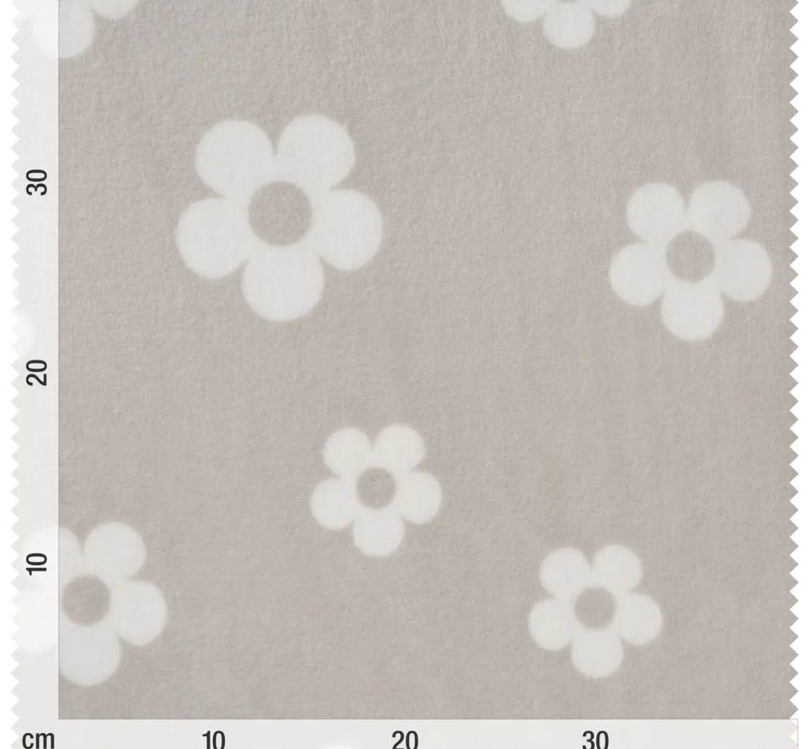 Clearance VBS Marktplatz Fleece-Stoff "Blumen"