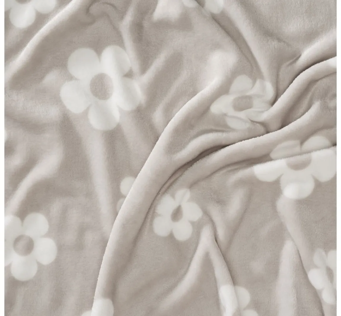 Clearance VBS Marktplatz Fleece-Stoff "Blumen"