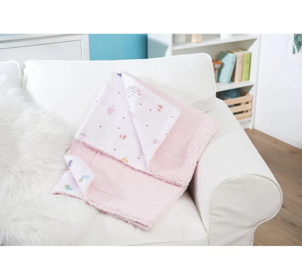 VBS Marktplatz Fleece-Stoff "Lamm Rosé"