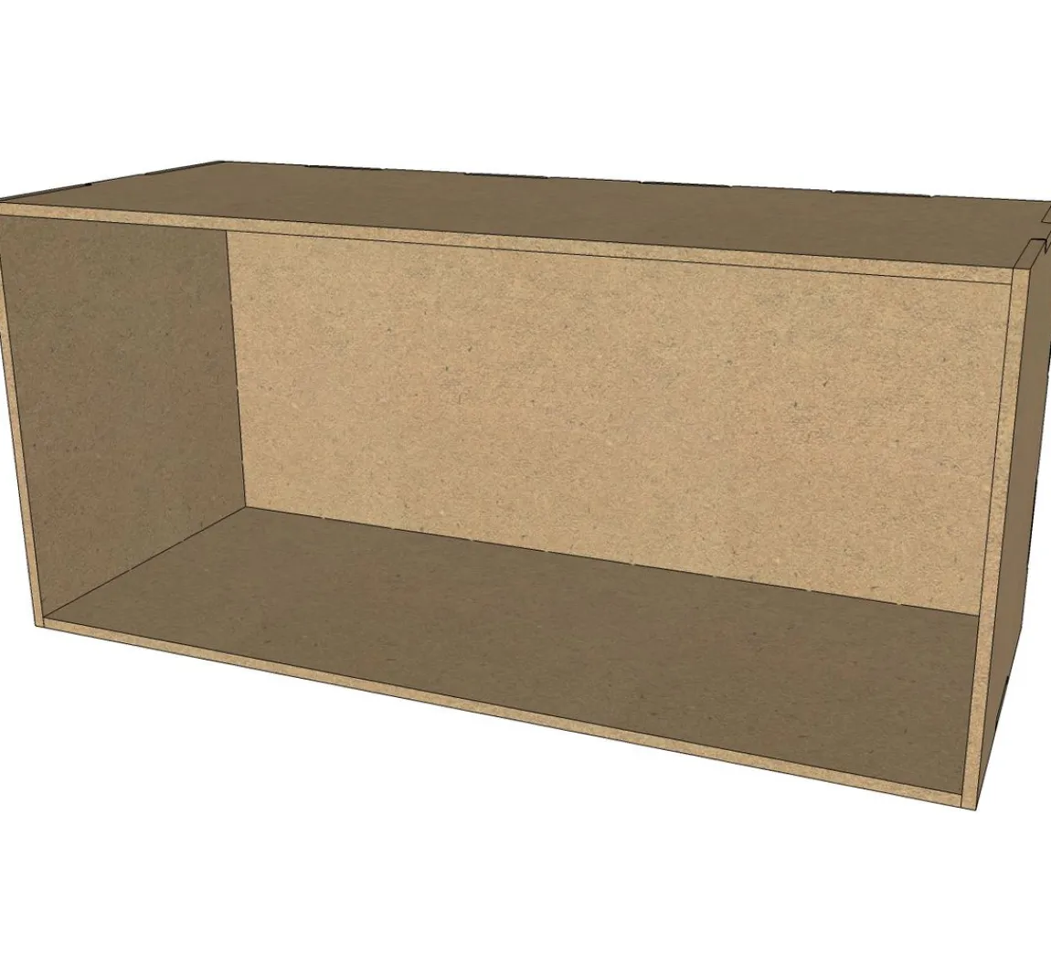 Pronty Crafts Flexio "Box", 5-teilig, MDF-Holz