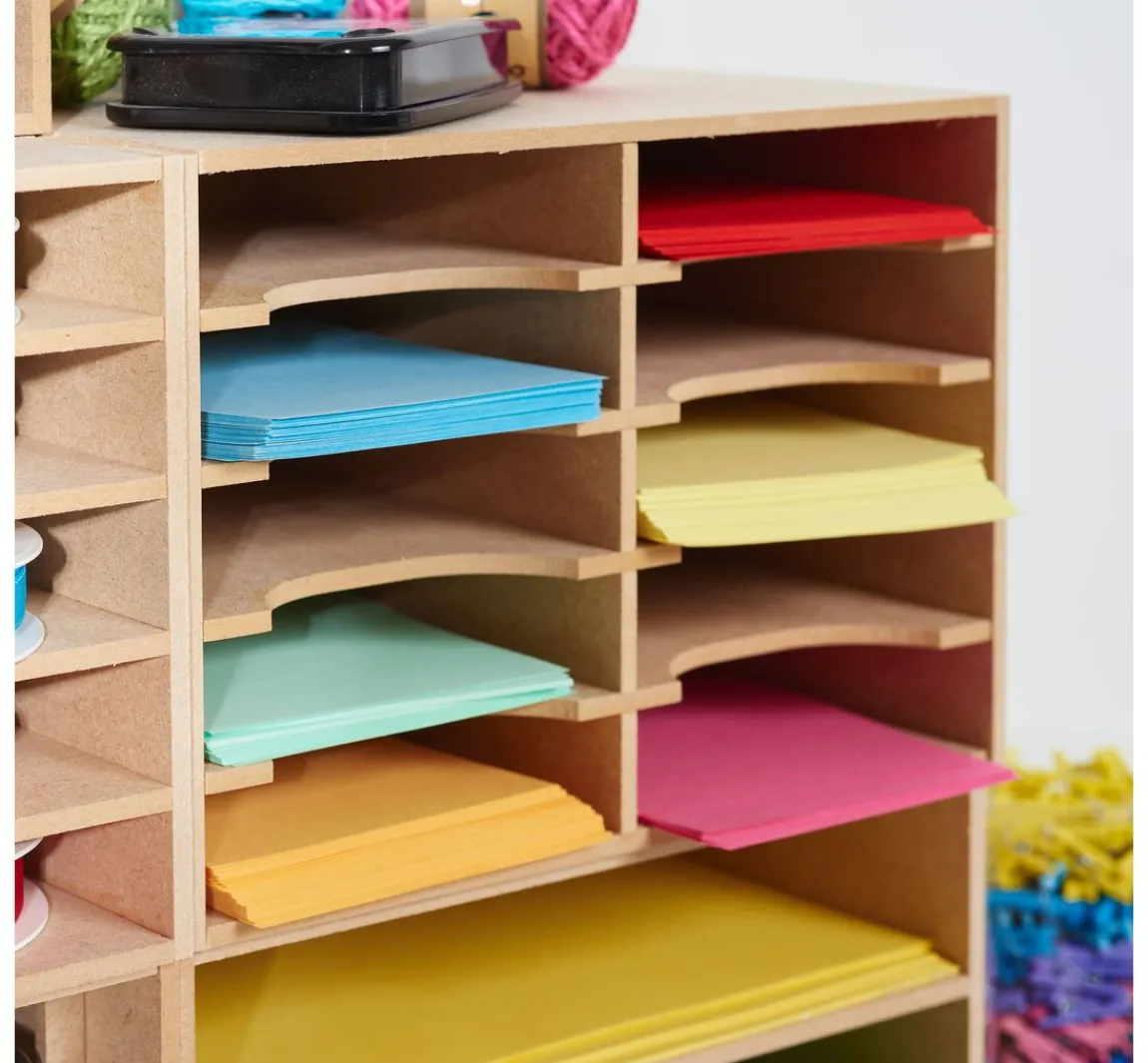 Discount Pronty Crafts Flexio "Stempelkissen-Box", 10 Fächer