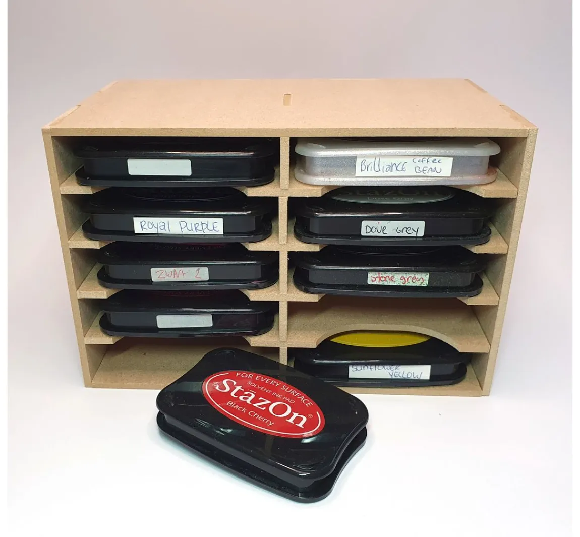 Discount Pronty Crafts Flexio "Stempelkissen-Box", 10 Fächer