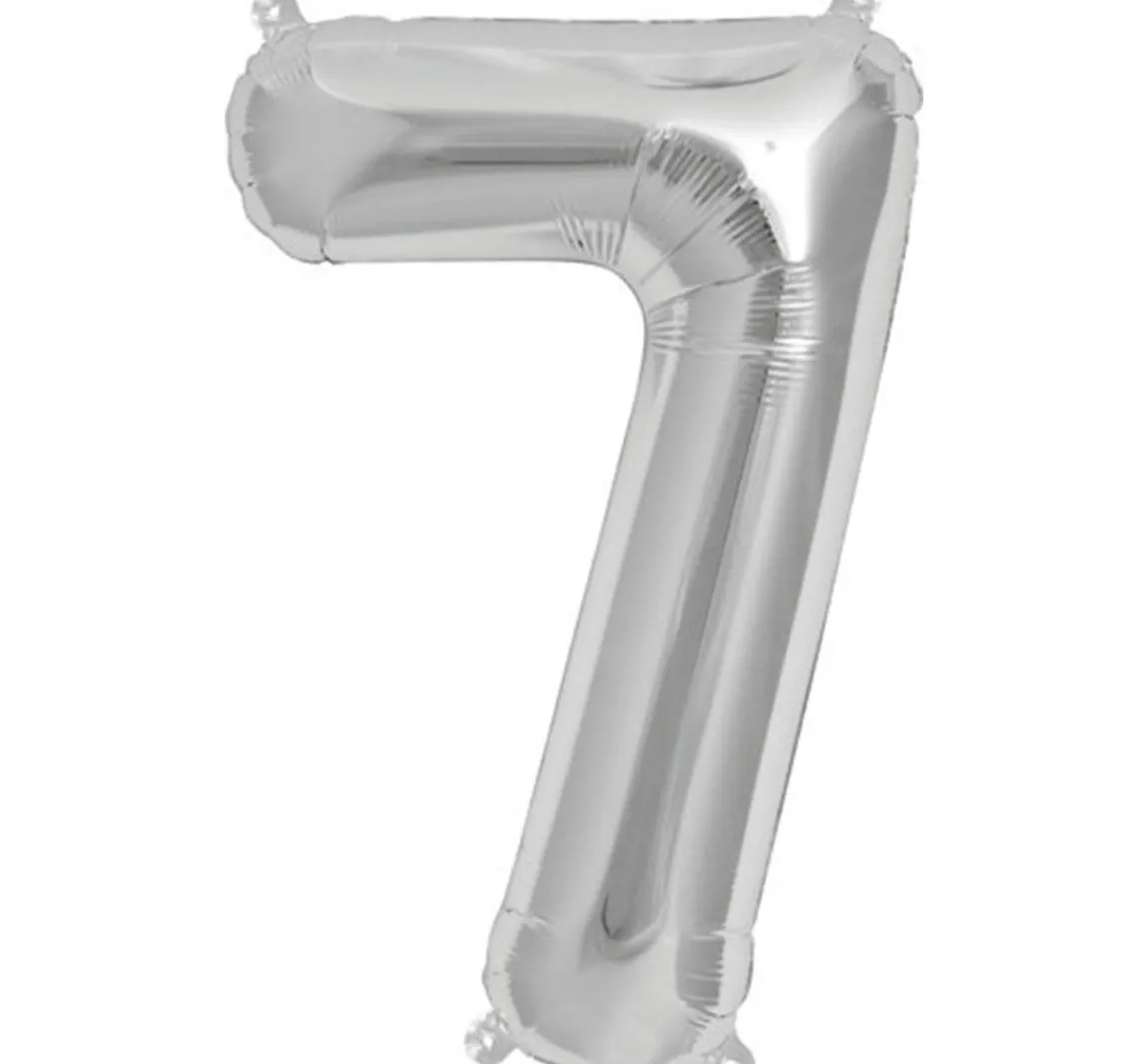 Rico Design Folienballon "Zahl"