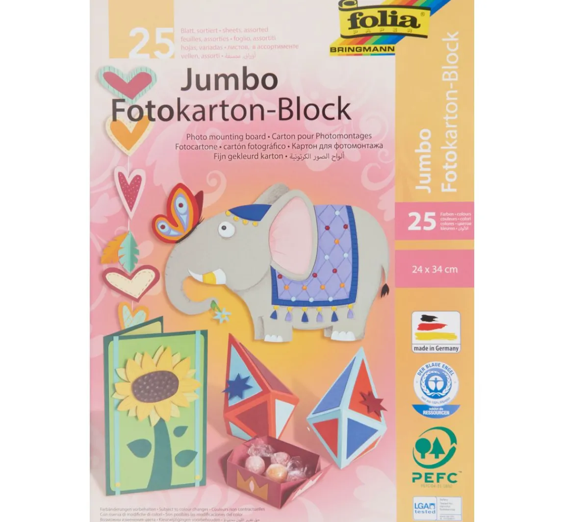 New folia Fotokarton Block