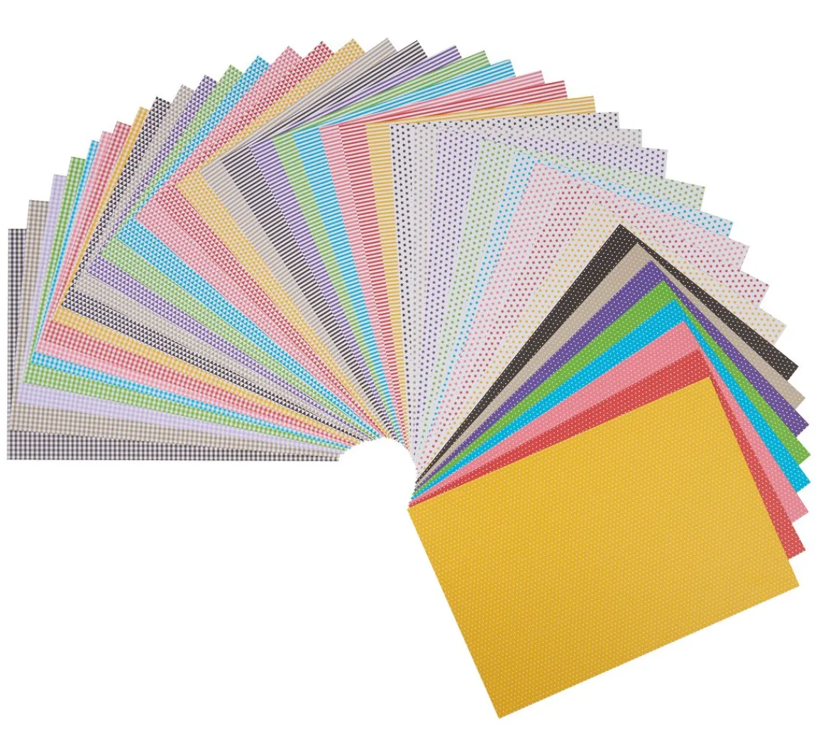 Hot URSUS Fotokarton-Block "Mini Designs", ca. 23 x 33 cm, 40 Blatt