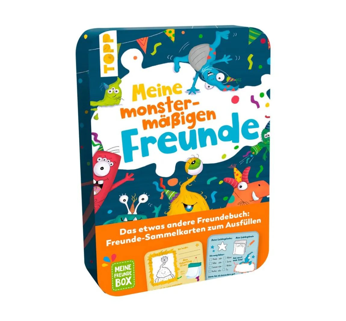 Hot Topp Freundebuch "Meine monstermäßigen Freunde"