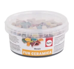 Clearance Rayher Fun Mosaik Ceramica "Regenbogenfarben"