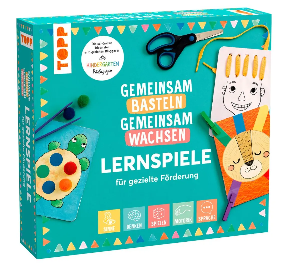 Sale Topp Gemeinsam basteln, gemeinsam wachsen - Lernspiel-Box für gezielte Förderung