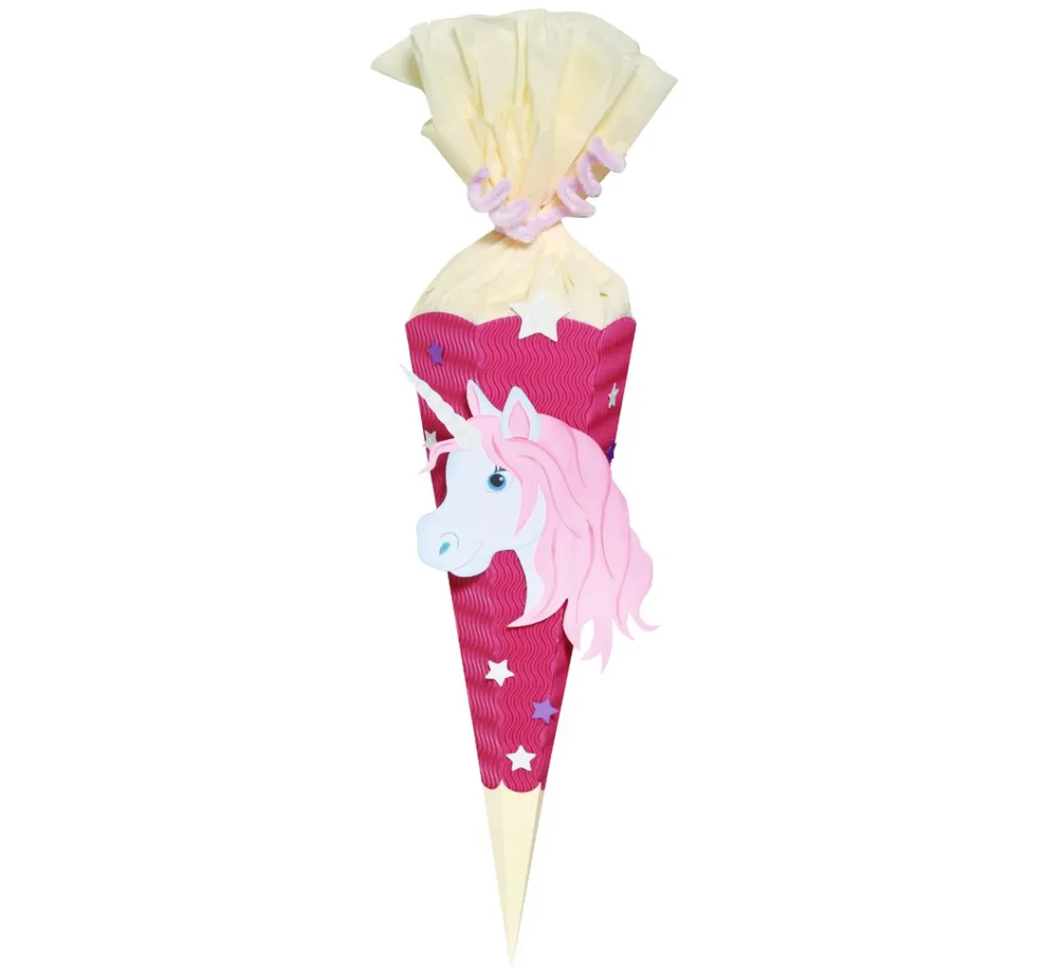 New URSUS Geschwister-Schultüten-Bastelset "Einhorn"