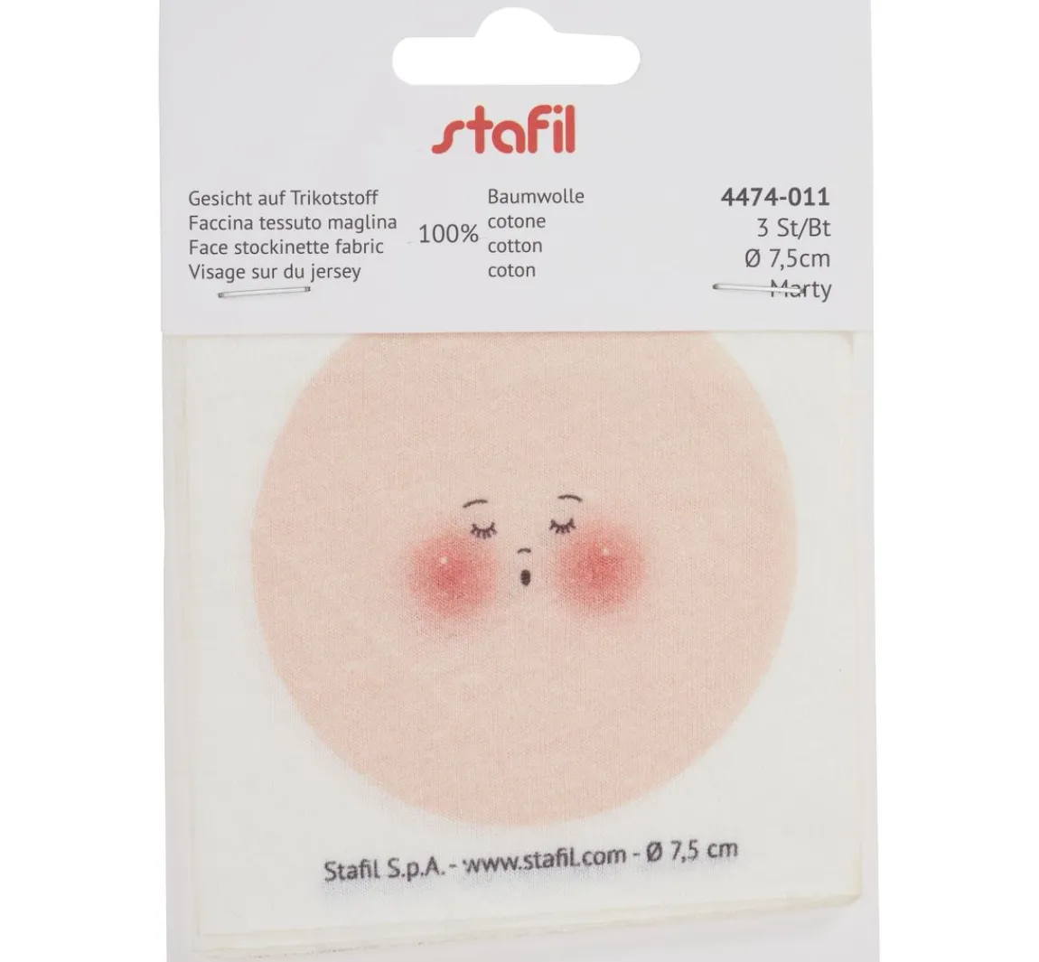 Discount stafil Gesicht auf Trikotstoff "Marty"