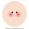 Hot stafil Gesicht auf Trikotstoff "Stefy"