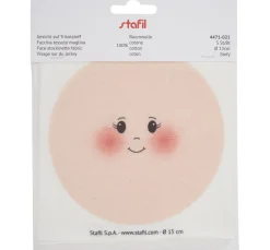 Hot stafil Gesicht auf Trikotstoff