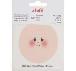 Hot stafil Gesicht auf Trikotstoff