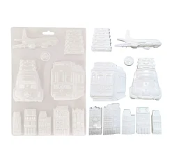 Sale Stamperia Gießform "Art of Travelling", Transports
