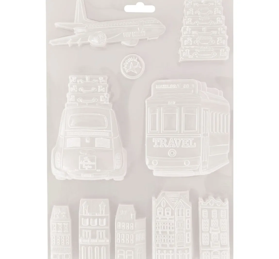 Sale Stamperia Gießform "Art of Travelling", Transports