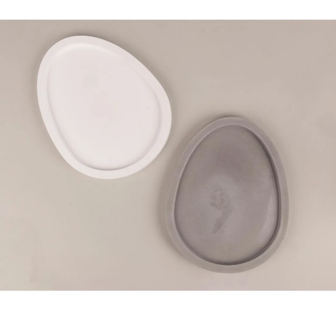 New Rayher Gießform "Dekoplatte Eiform"