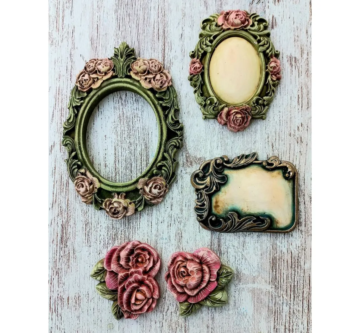 Sale Stamperia Gießform "Precious - Bilderrahmen Rosen"