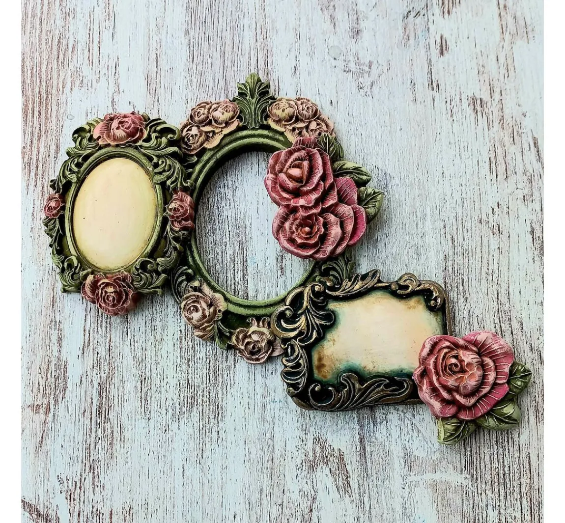 Sale Stamperia Gießform "Precious - Bilderrahmen Rosen"