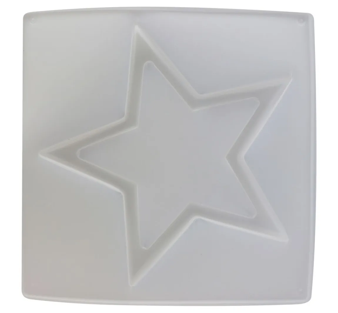 Clearance GLOREX Gießform "Sternschale"