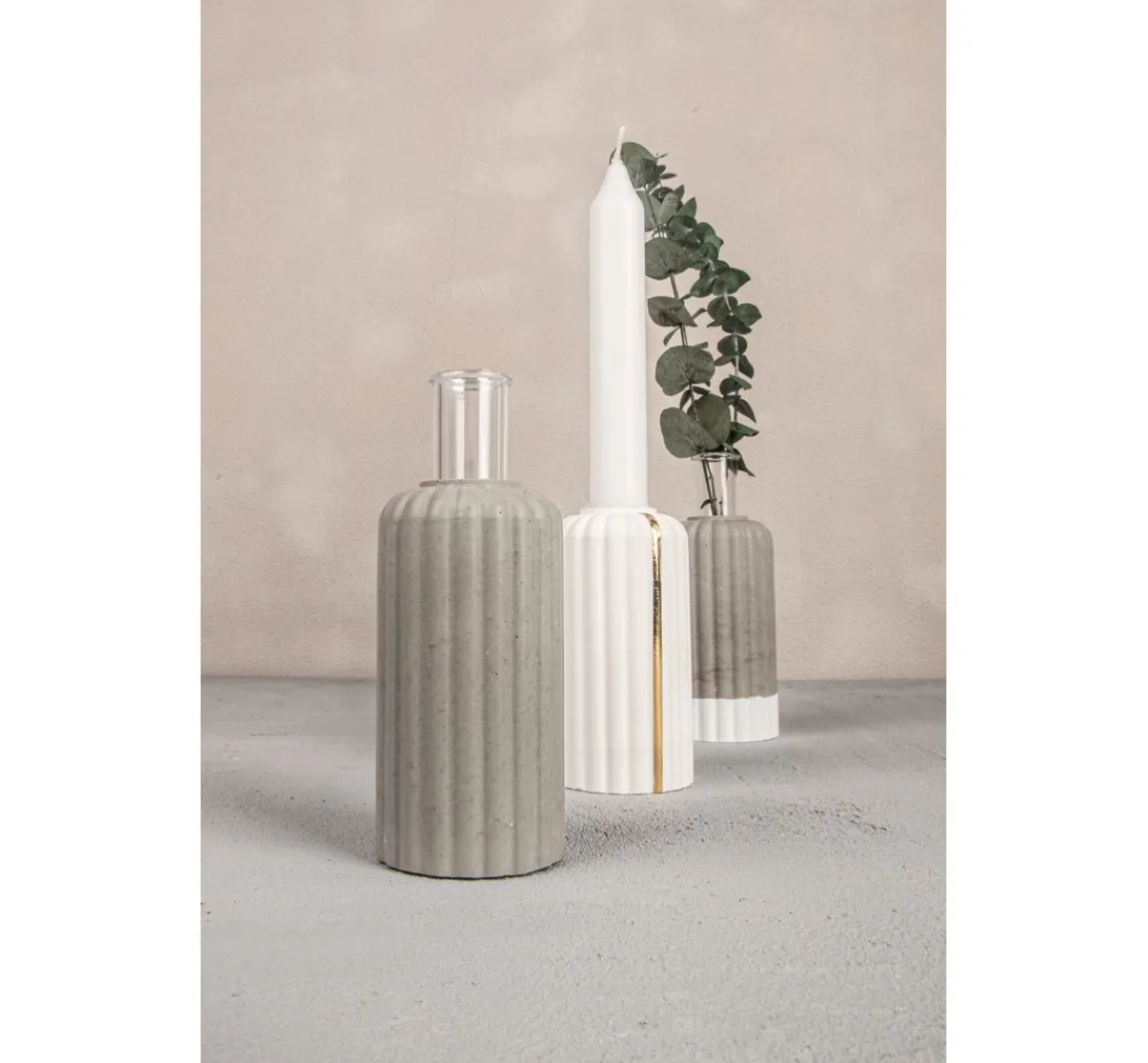 New Rayher Gießform "Vase geriffelt"