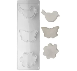 Online Rayher Gießform "Vogel, Schmetterling, Blume"