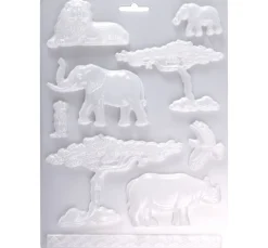 New Stamperia Gießform "Wild Savannah"