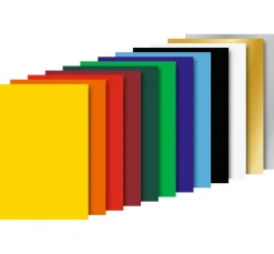 Sale Heyda Glanzpapier-Heft "Farbig sortiert"